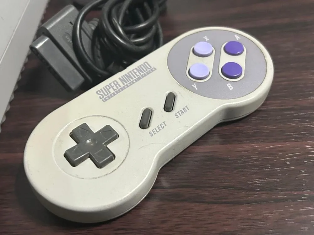 Joystick de SNES antes del trabajo