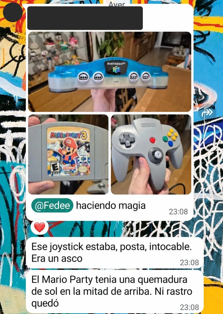 Nintendo 64 restaurada